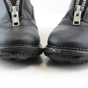 John Fluevog | Shoes | John Fluevog Black Leather Zip Ankle  display picture 1
